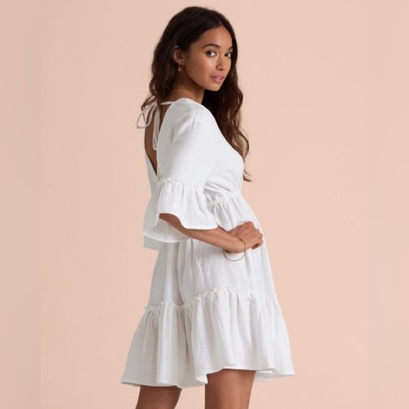 Billabong x Sincerely Jules Lovers Wish Dress - White - Picture 4 of 7